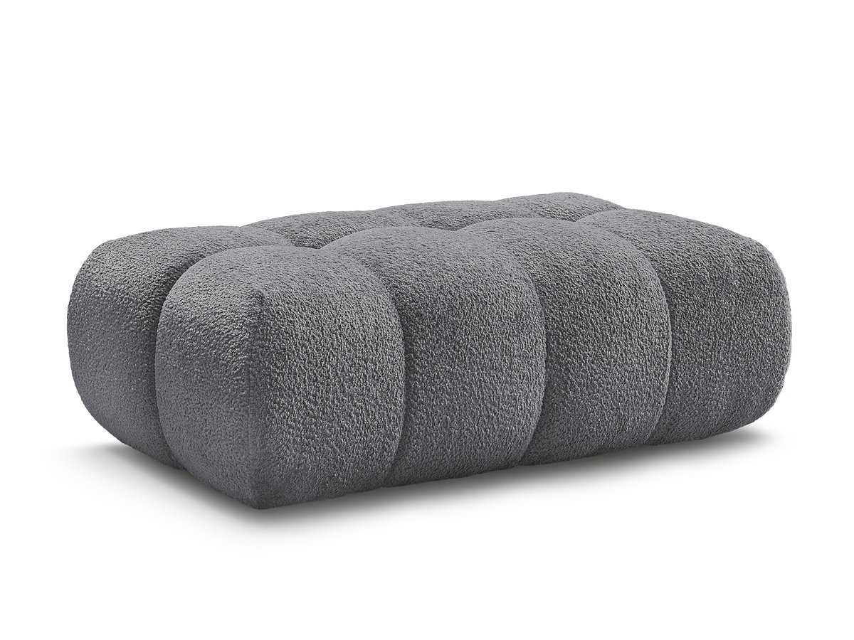 Pouf tissu chenille, JAYA, BOBOCHIC
