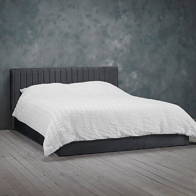 Padded Headboard Upholstered Ottoman Bed SO'HOME