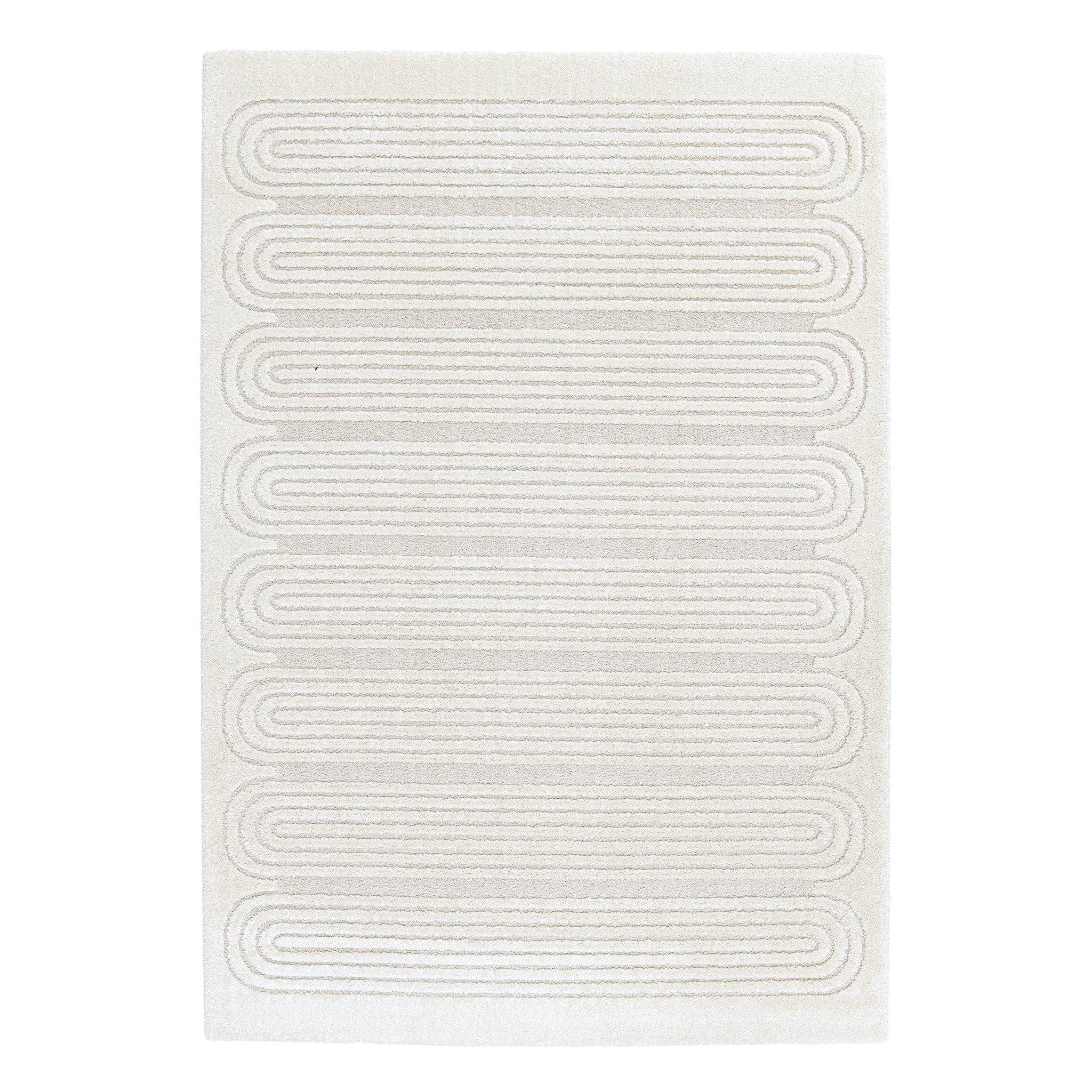 Tapis doux motifs en relief SINEA, AFK LIVING