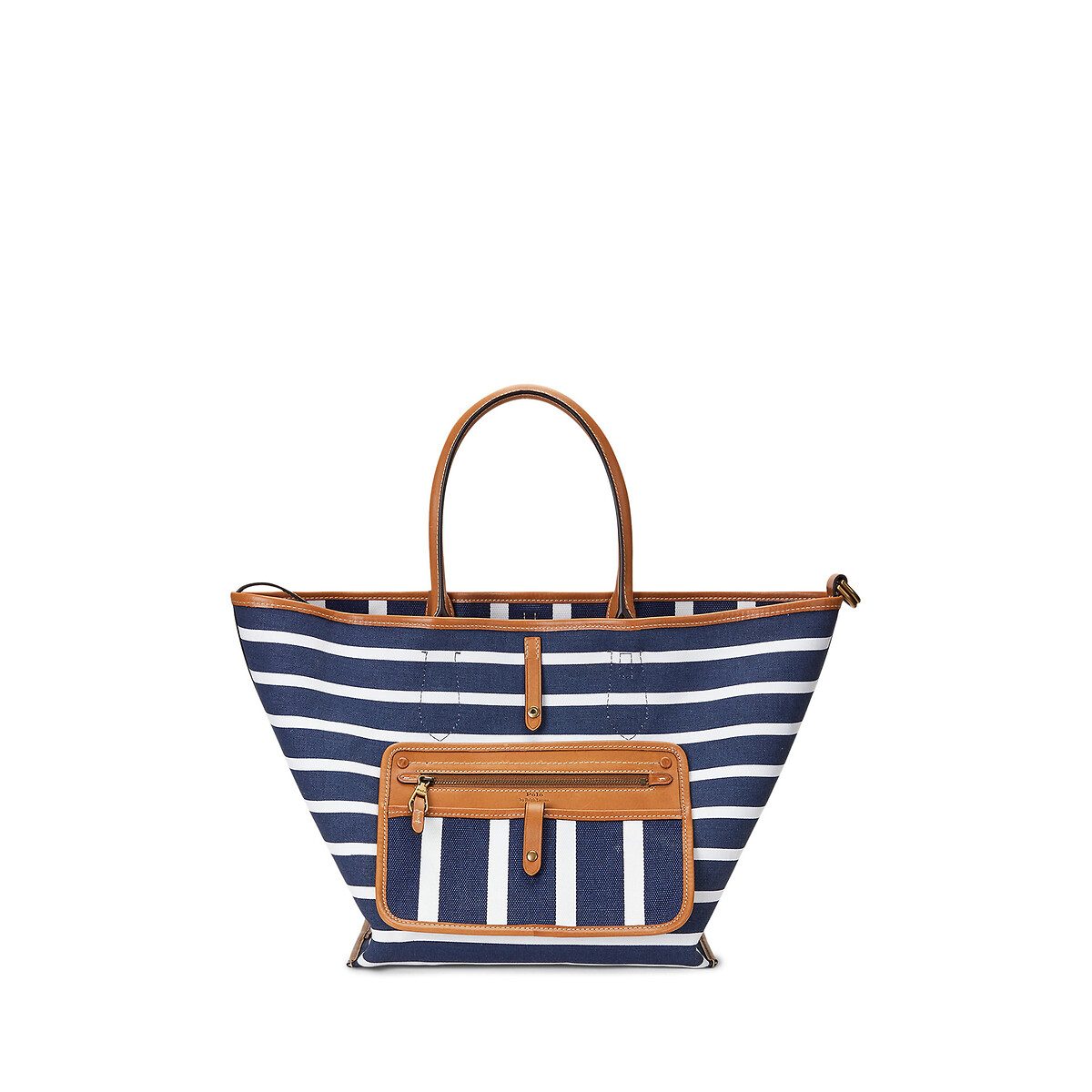 Ralph lauren striped bag outlet