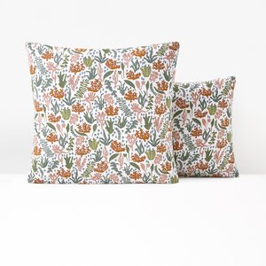 Lara Floral 100% Cotton Pillowcase LA REDOUTE INTERIEURS image