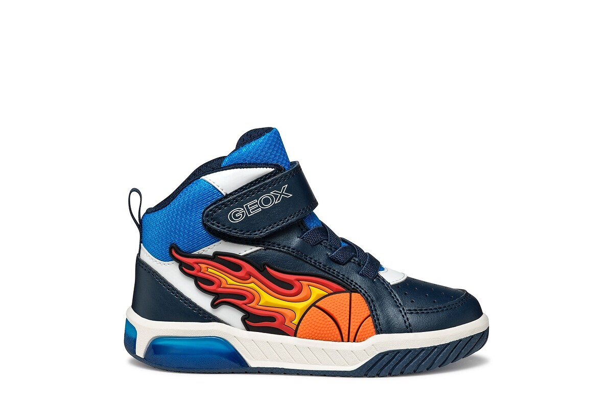 GEOX Zapatillas altas, transpirables, con LED, INEK — photo 2
