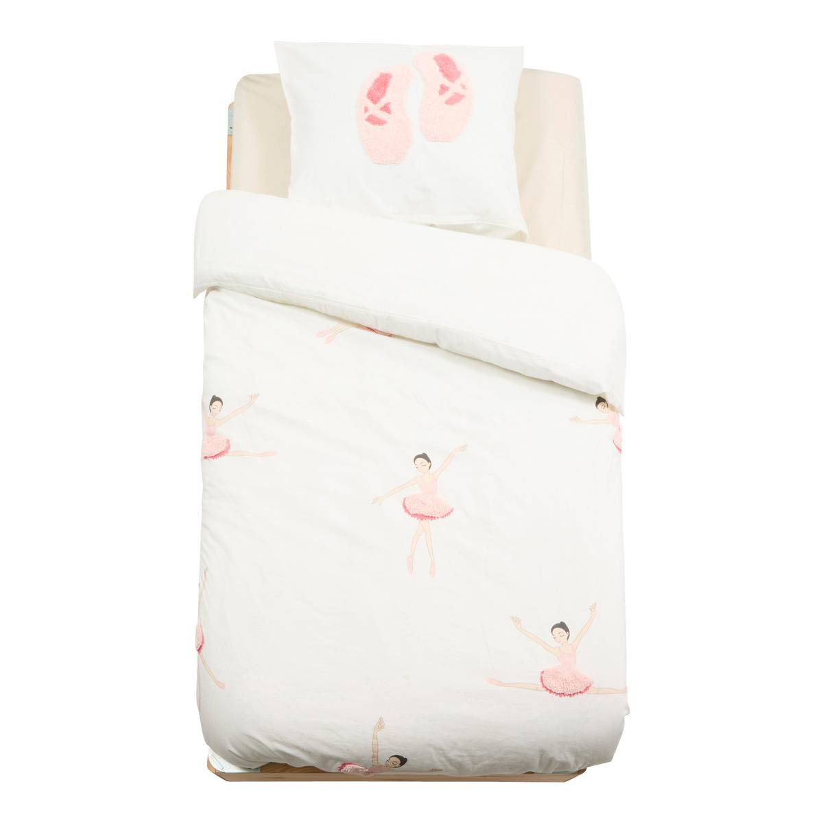 Parure de lit Imprimé Ballerine TUFY, ATMOSPHERA FOR KIDS
