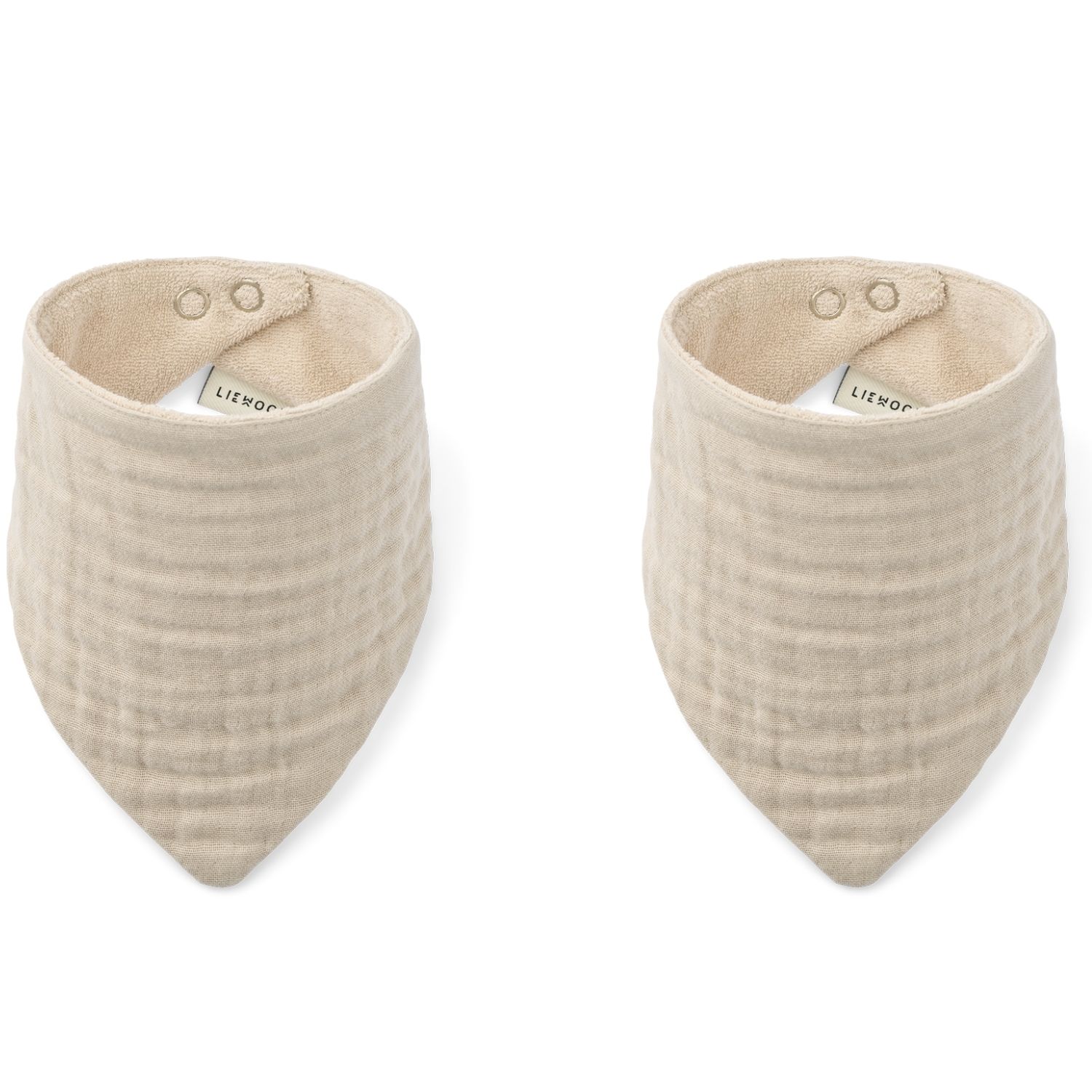 Lot de 2 bavoirs Andrea, LIEWOOD