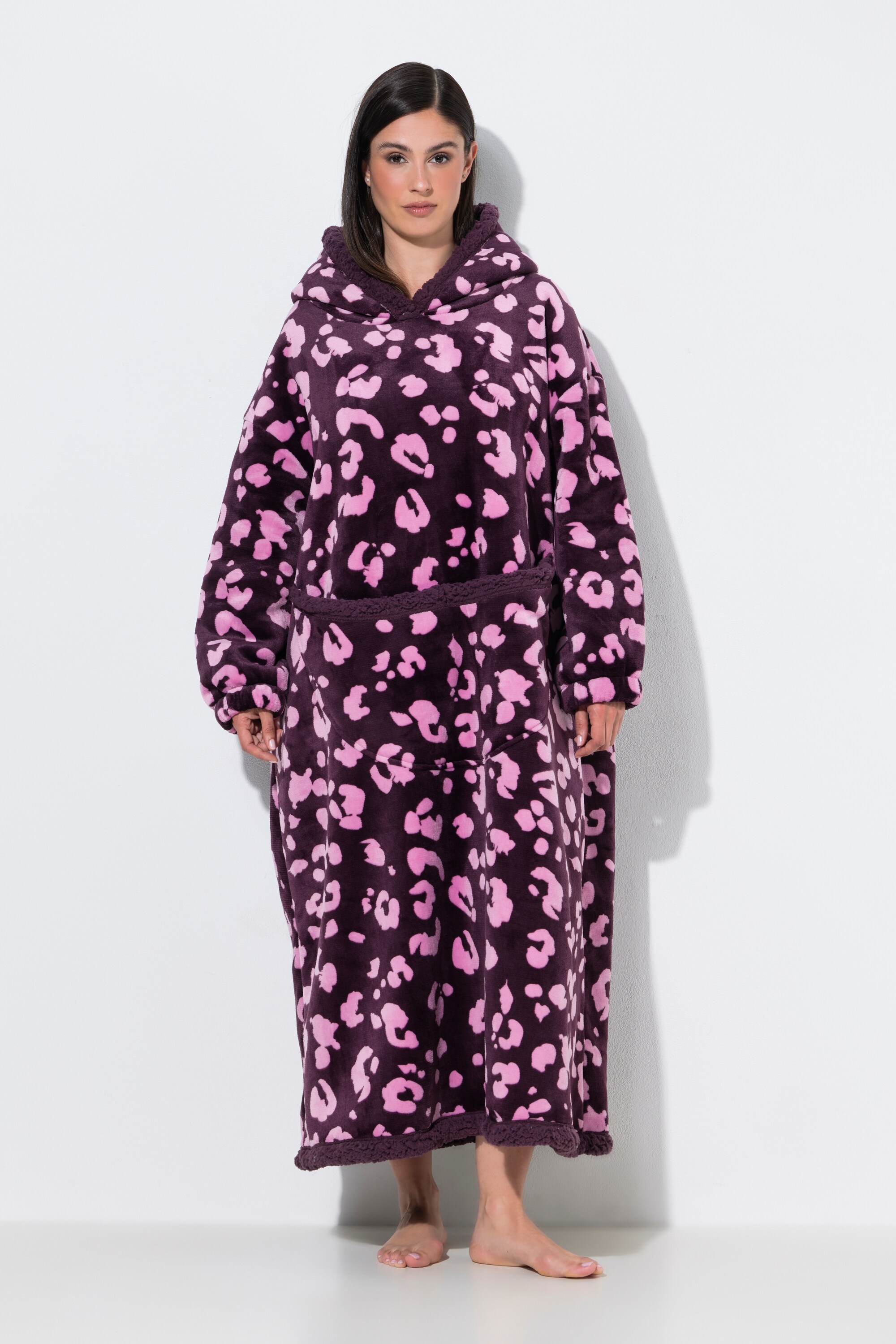 Poncho d'intérieur en tissu peluche, ULLA POPKEN