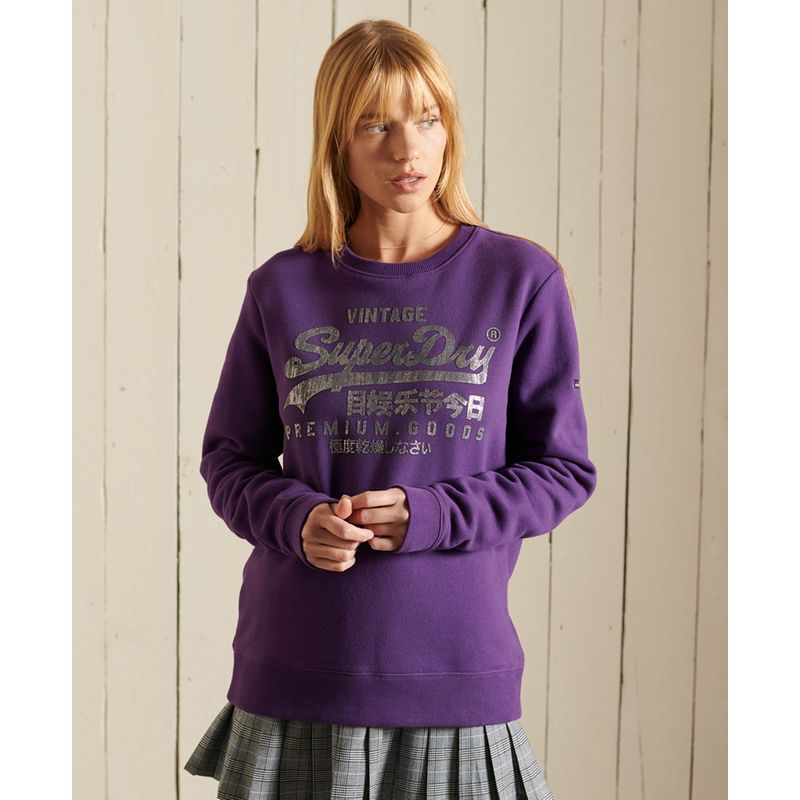 sweat superdry violet