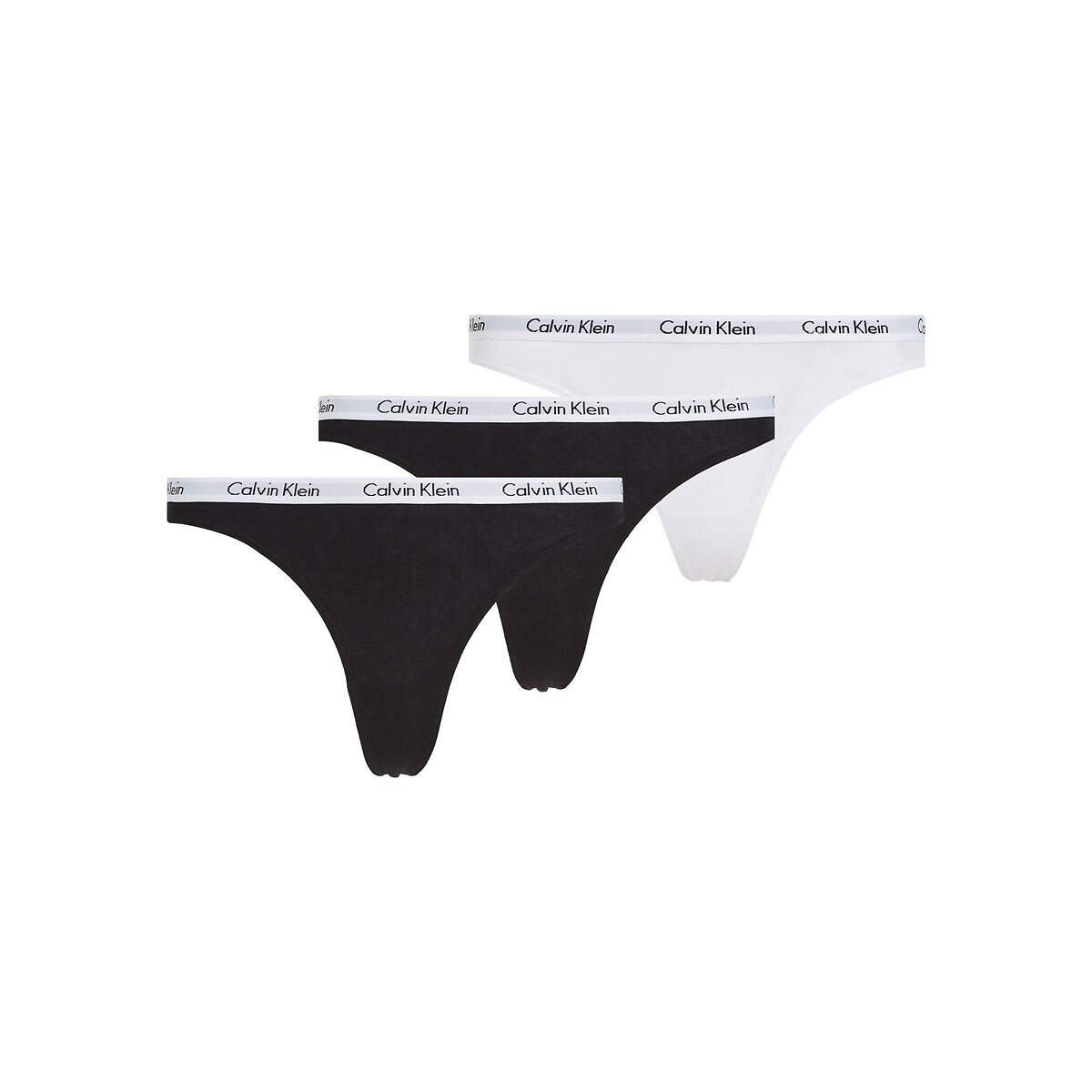 Pack of 3 Carousel Thongs in Cotton