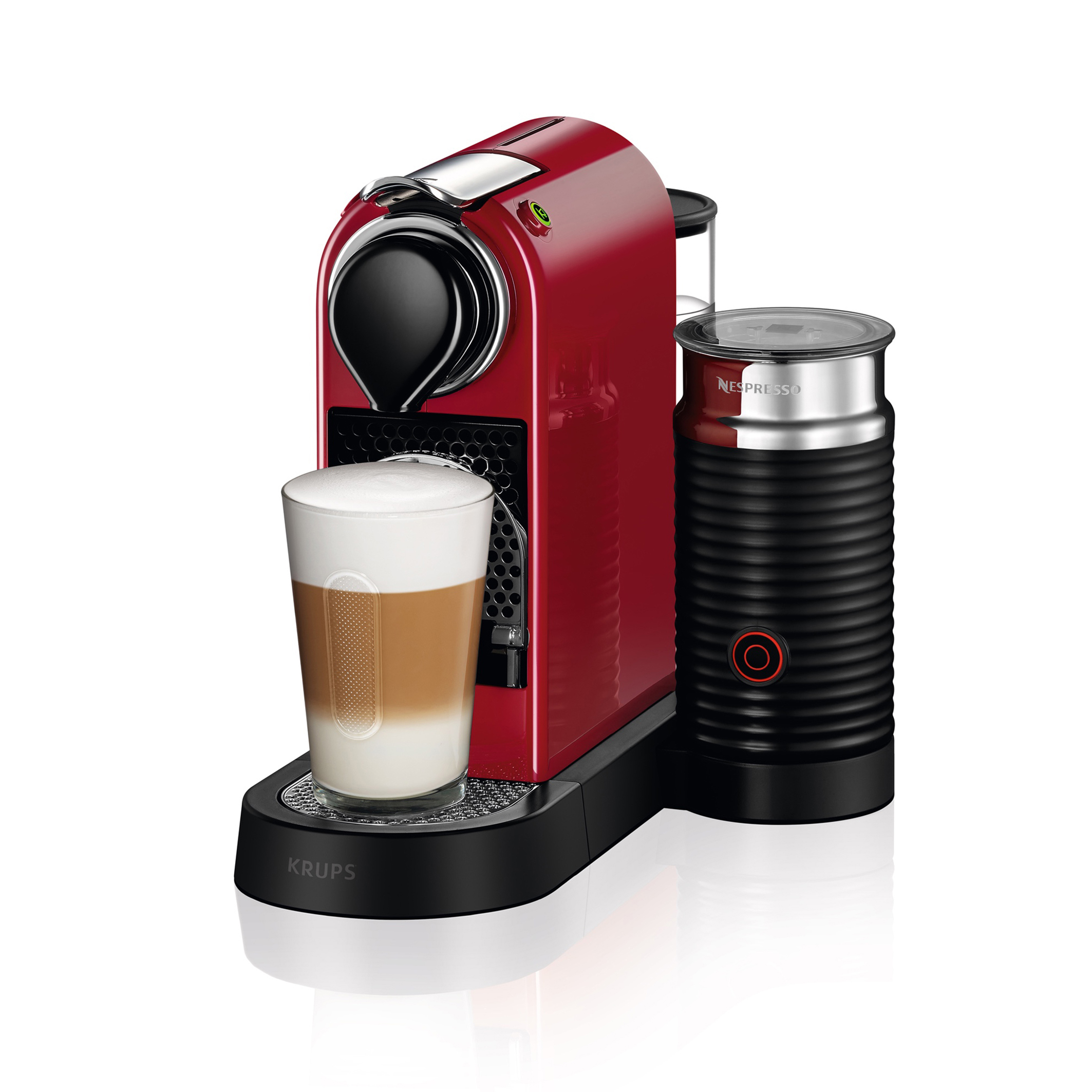 opladen pk Achtervoegsel Koffiemachine nespresso citiz & milk yy4116fd rood Krups | La Redoute
