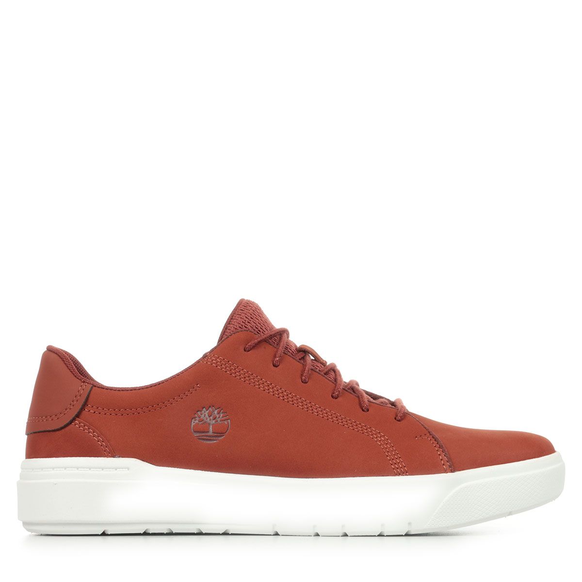 Timberland rouge et top blanche homme