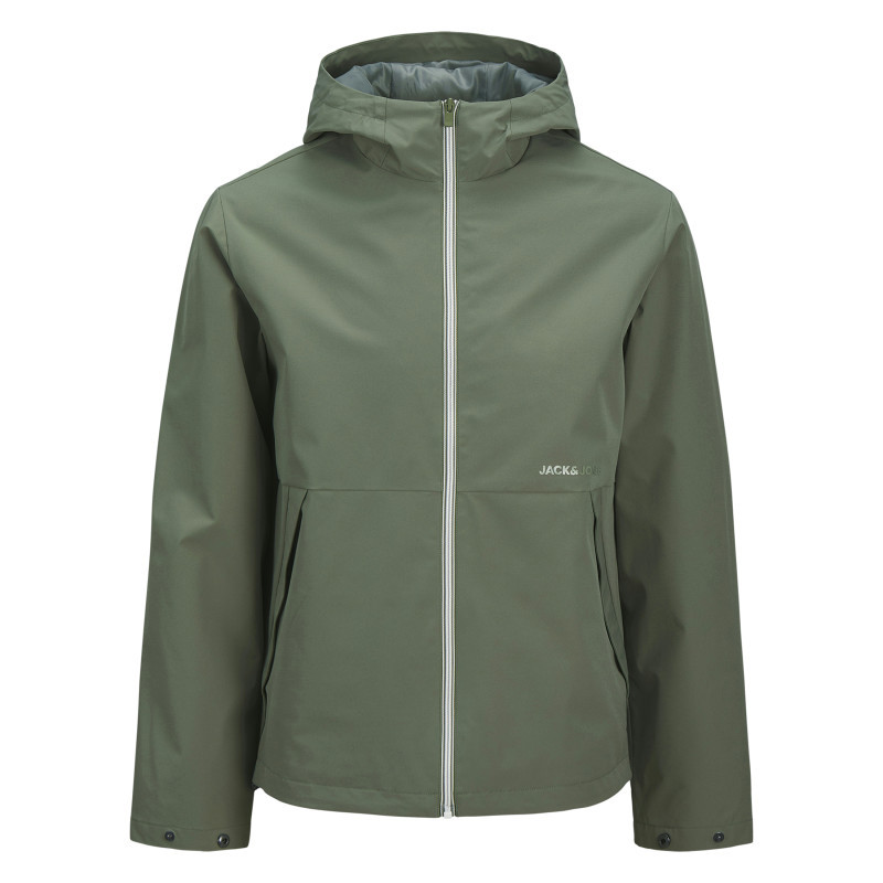 Blouson Premium avec manches longues et col à capuche vert - Taille 2XL, JACK AND JONES PREMIUM
