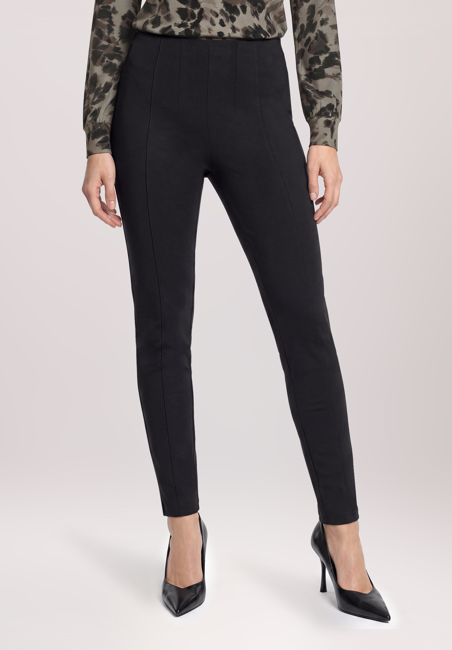 Pantalon stretch à taille élastique, BETTY BARCLAY