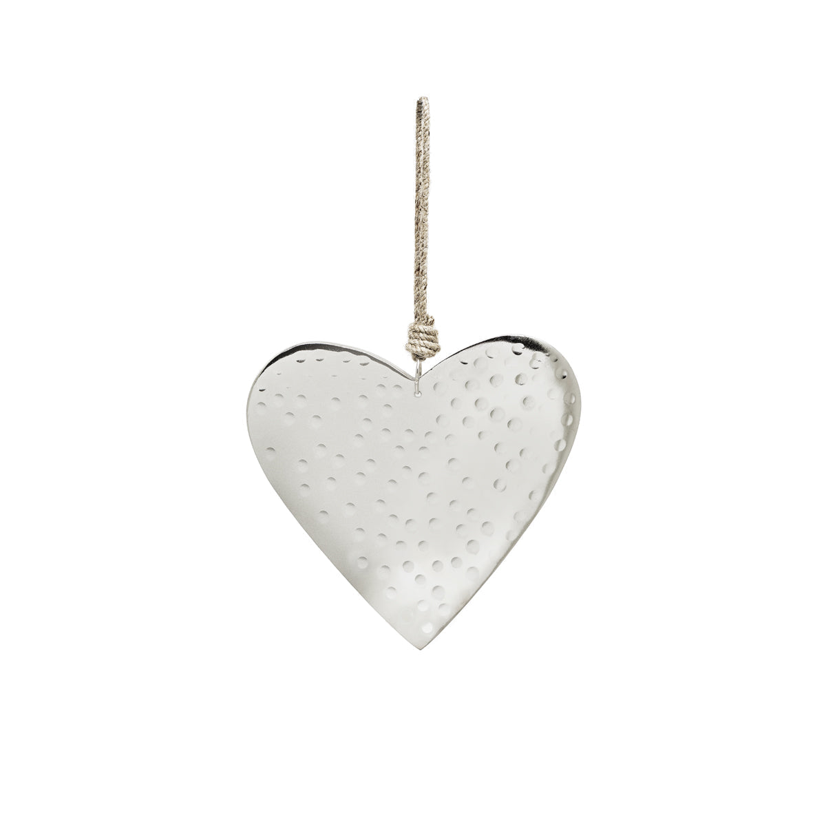 Suspension décorative coeur en aluminium H9, SIA DECO