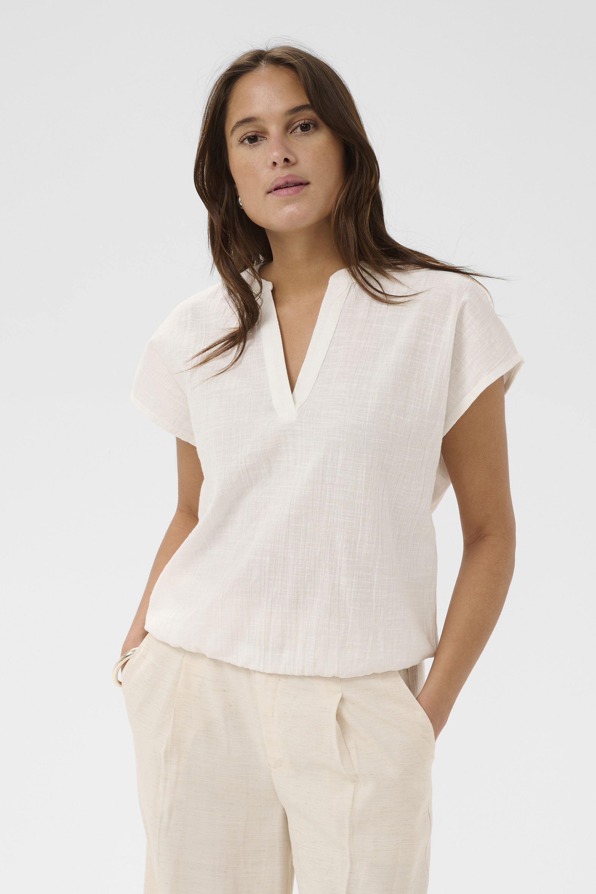 Blouse à manches courtes, KAFFE