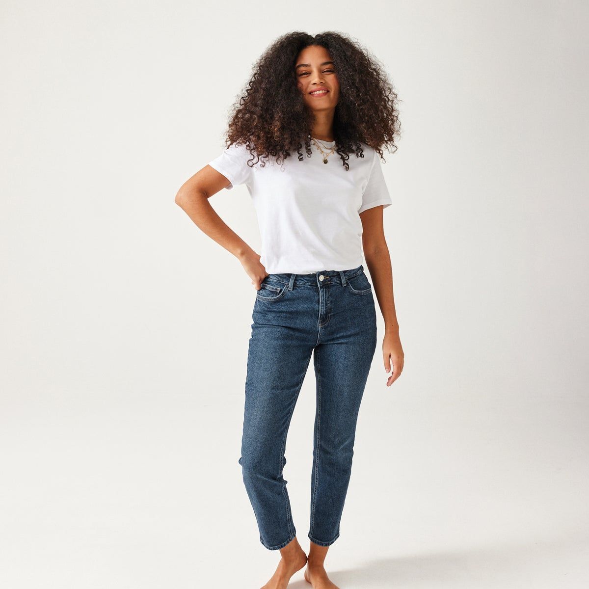 Jean slim cropped gaston Promod La Redoute