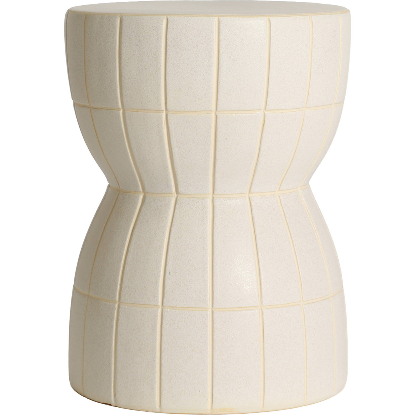 Table d'appoint design en céramique mate, RECOLLECTION