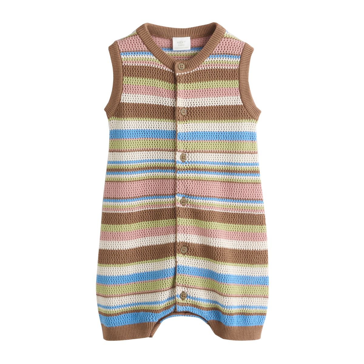 Barboteuse bébé en maille, NEXT