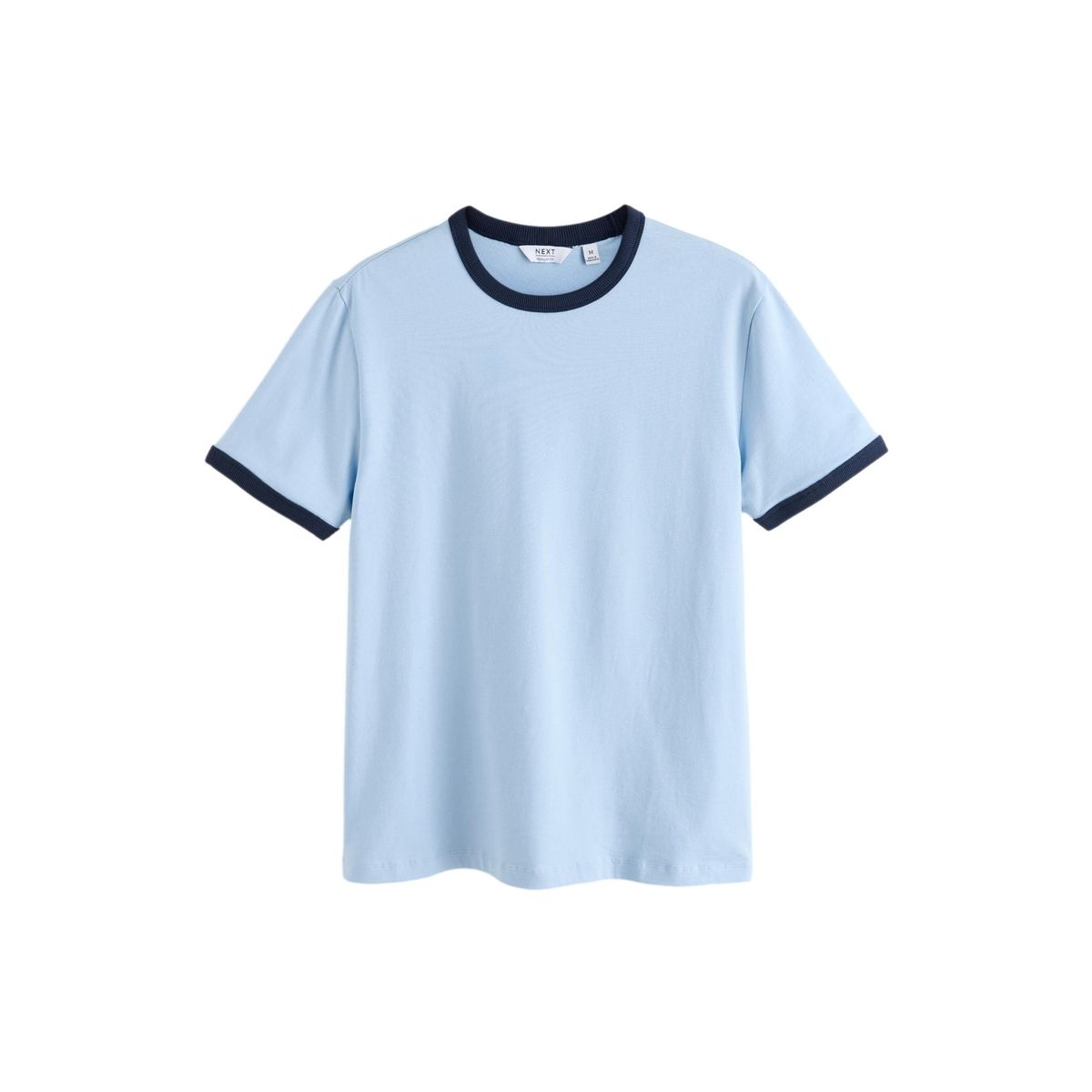 T-shirt slim à bords contrastants, NEXT