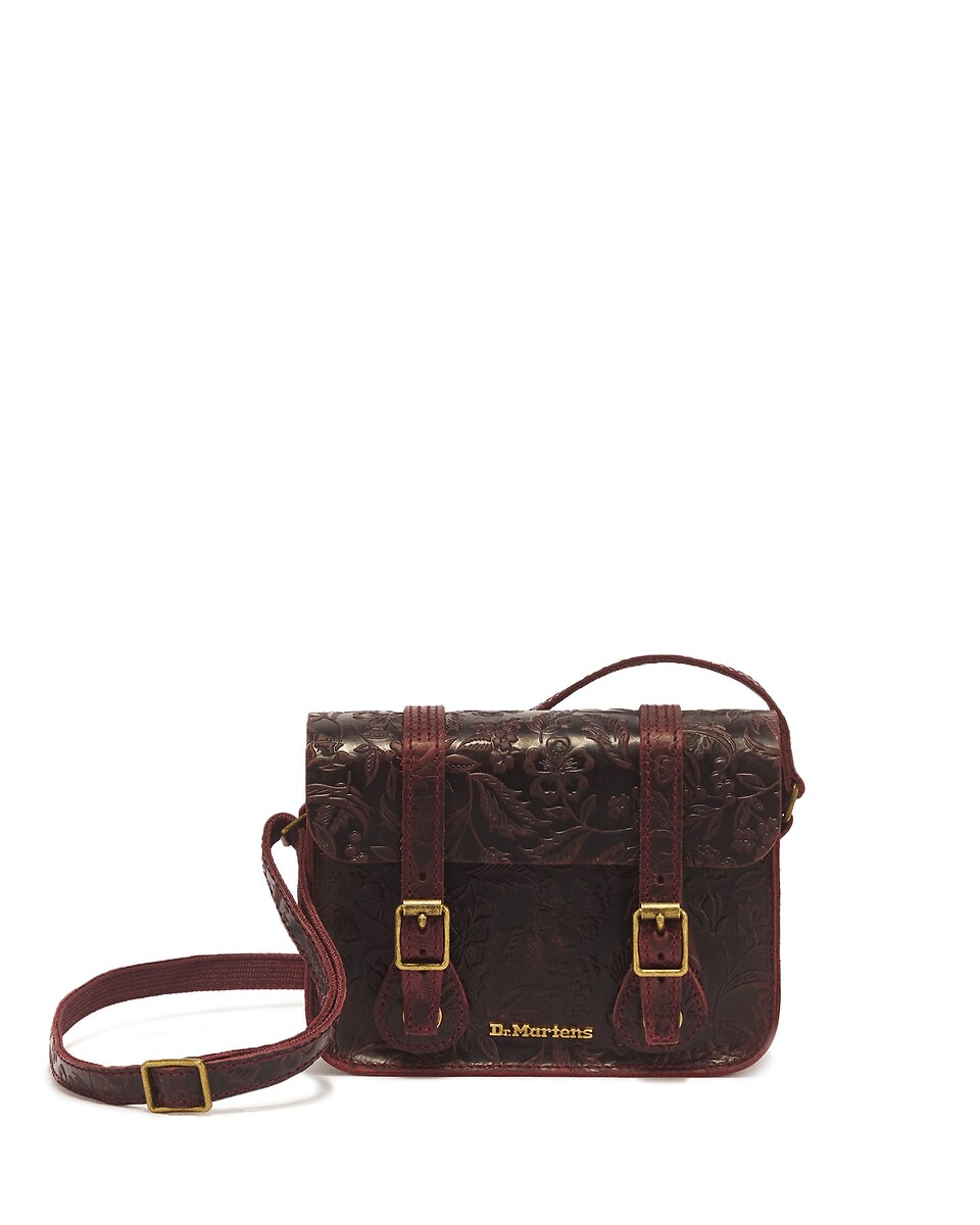 Kleine schoudertas van Crazy Horse-leer, DR. MARTENS