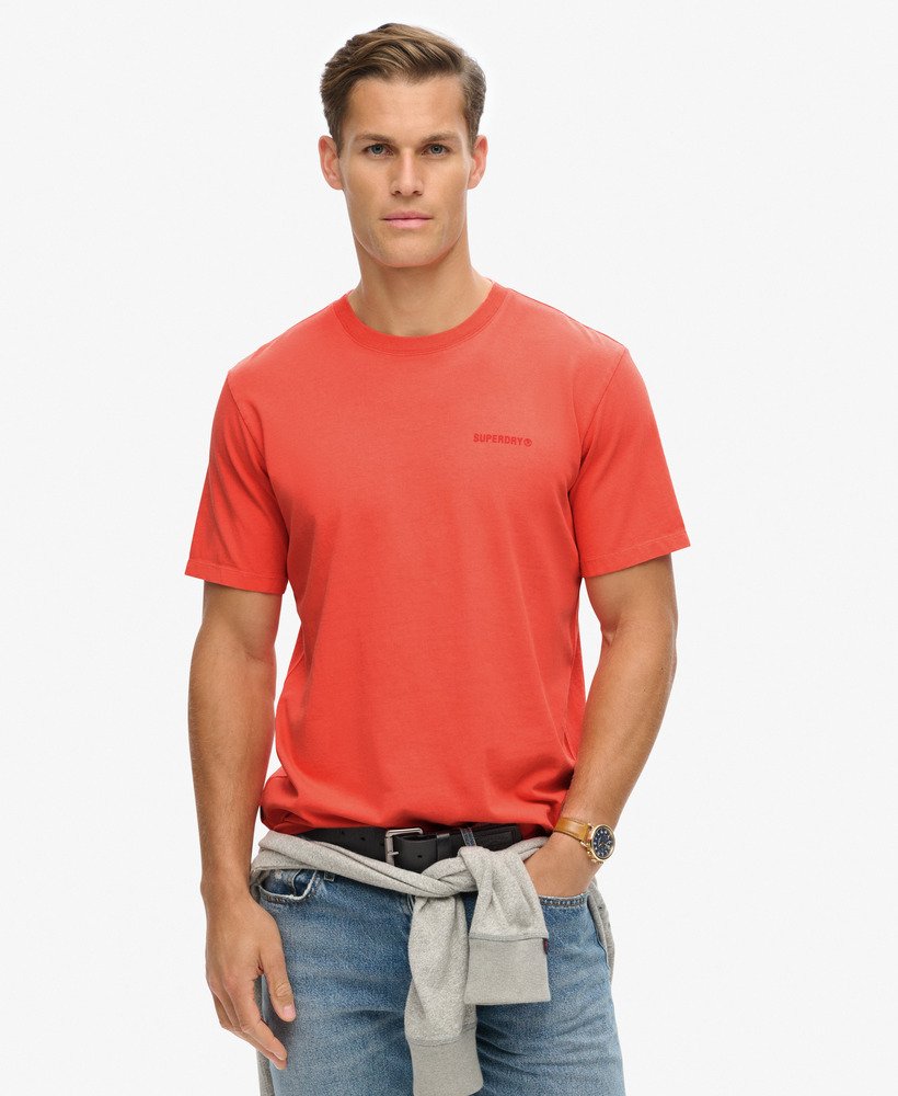 T-shirt ample surteint à logo, SUPERDRY