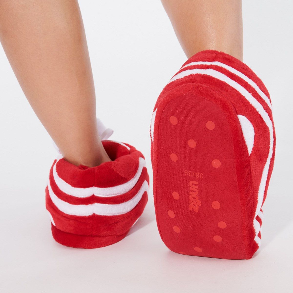 Chaussons baskets mamasiz rouge Undiz La Redoute