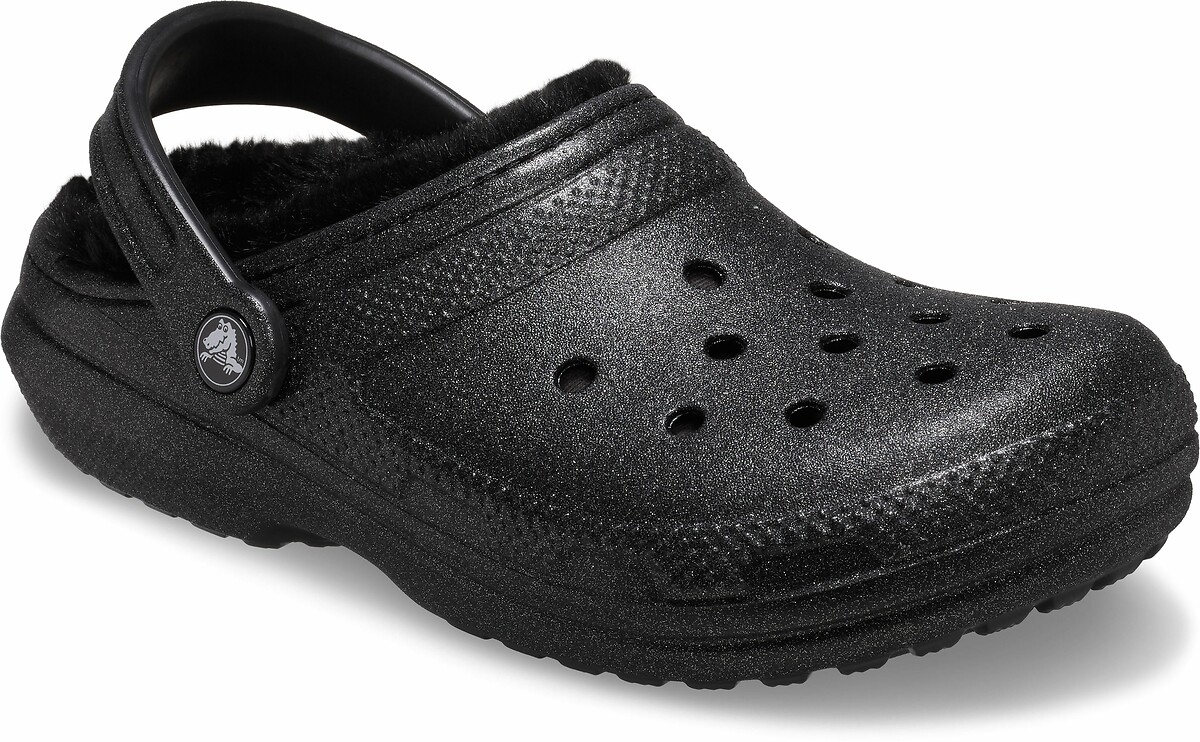 Crocs Zuecos Classic Fuzz Glitter — photo 2
