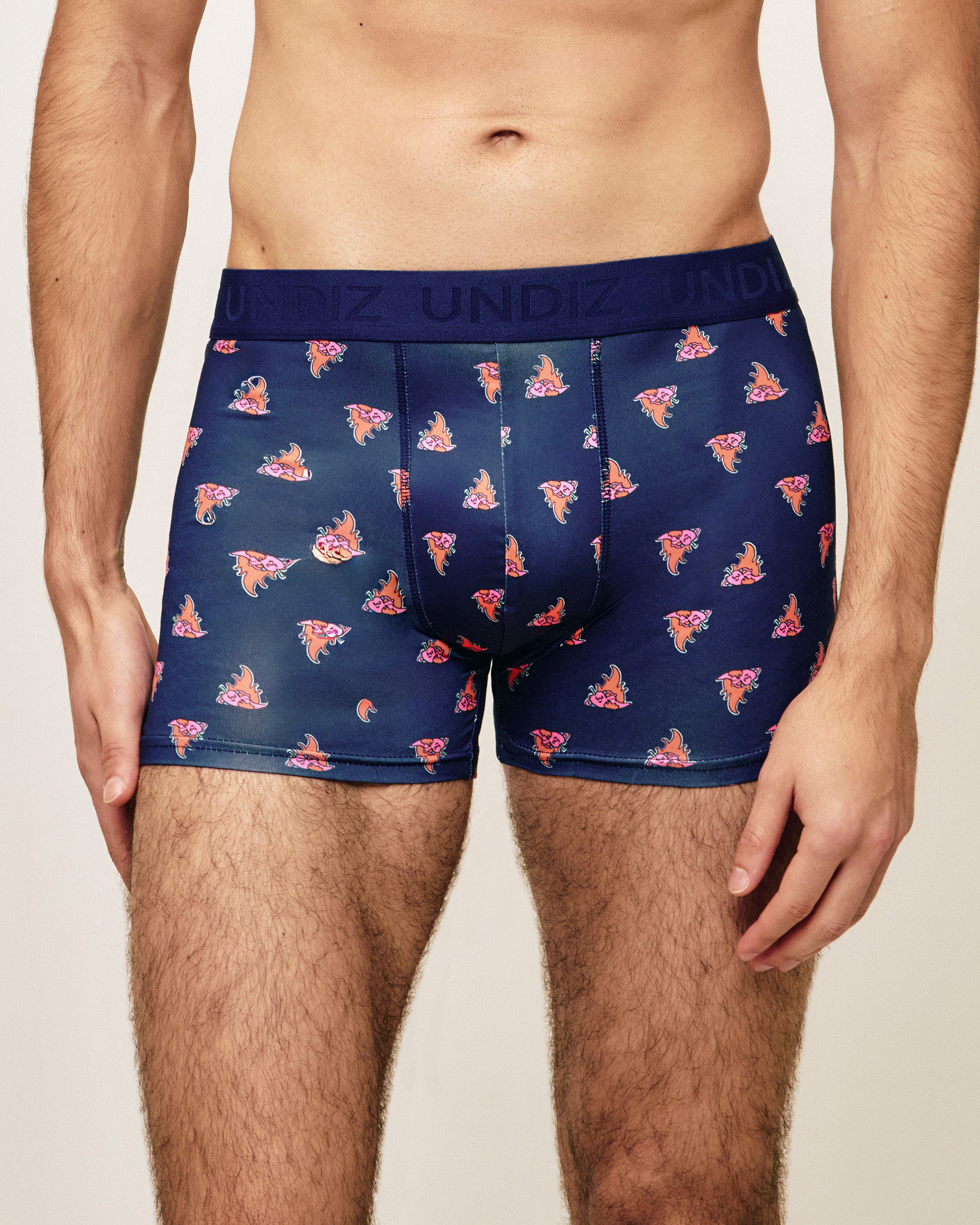 Boxer en microfibre à motifs fantaisie REPEATIZ CHILL, UNDIZ