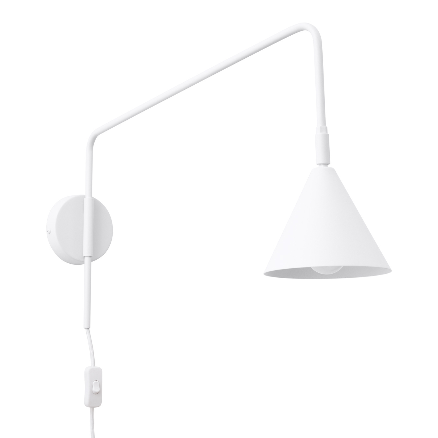 Applique murale Blanc E14 1 Nox, EDEN