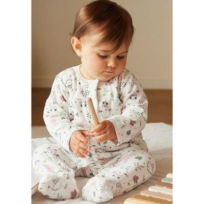 Pyjama bébé en velours Happy Bunny PETIT BEGUIN