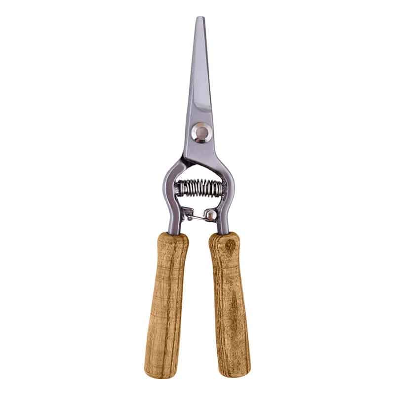 Sécateur fleuriste en acier, carbone et bois, ESSCHERT DESIGN