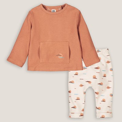 Baby's Cotton Fleece Outfit LA REDOUTE COLLECTIONS