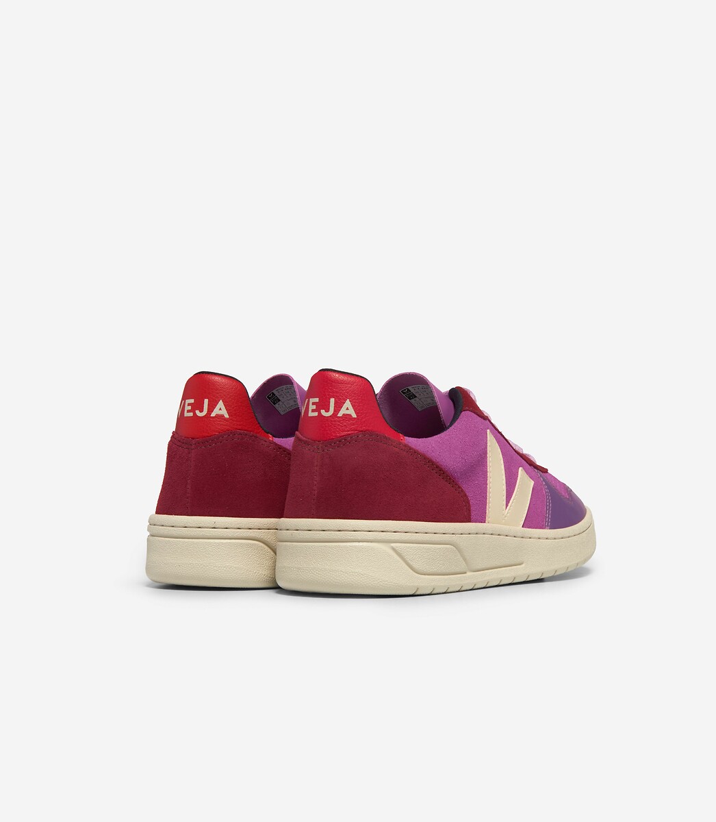 V 10 suede trainers pink multi coloured Veja La Redoute