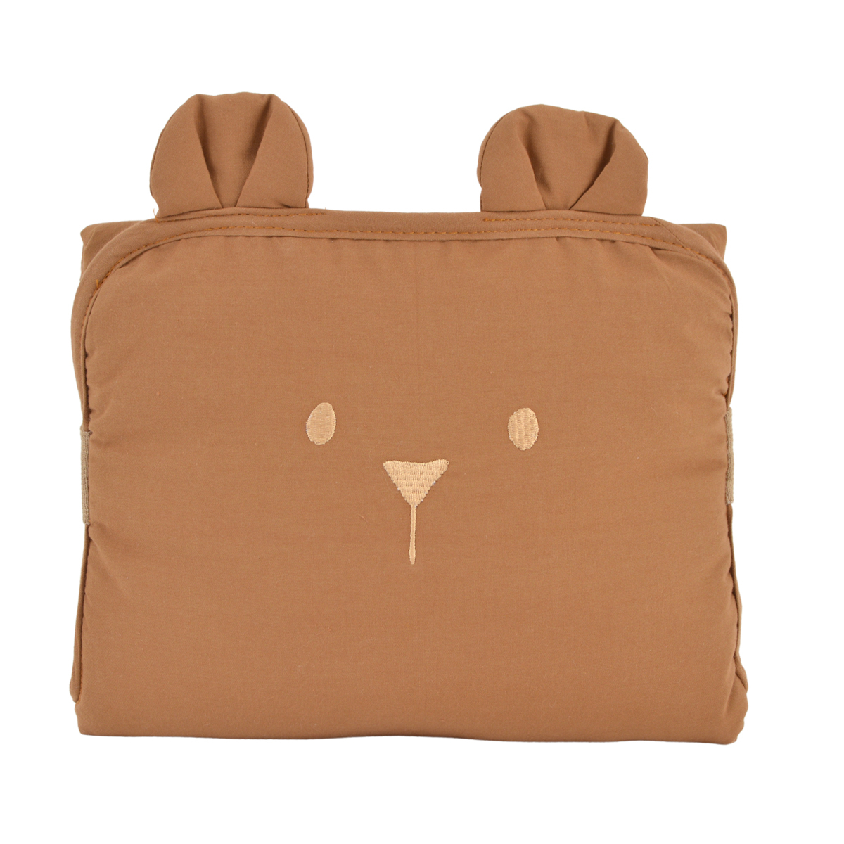 Tapis à langer de voyage coton bio OURSON, LITTLE CREVETTE