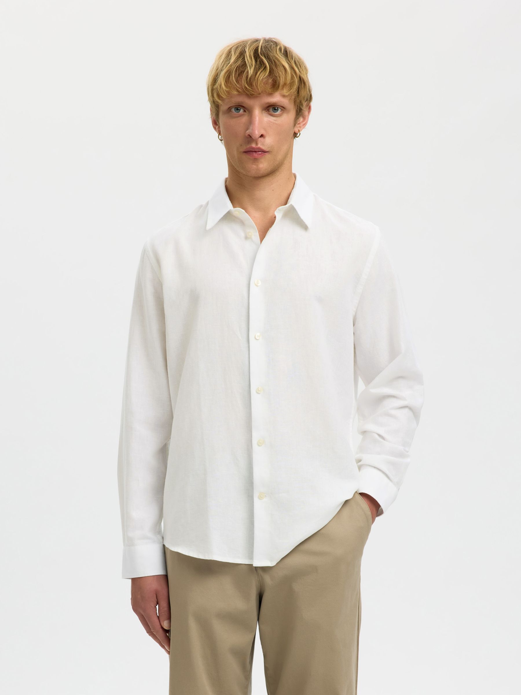 Chemise En Lin Mélangé, SELECTED