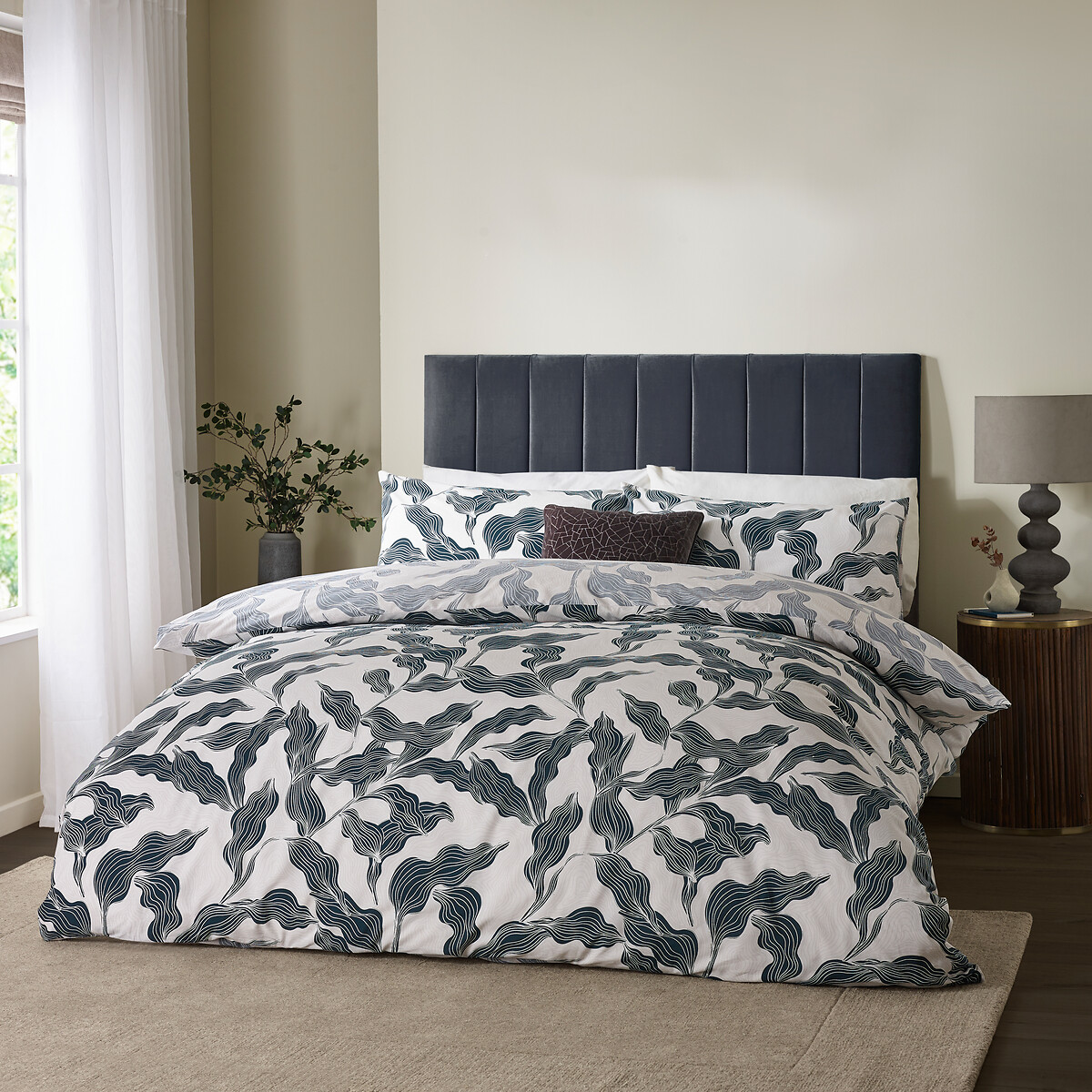 Hoem Lauro Printed Reversible Duvet Cover and Pillowcase Set, HOEM