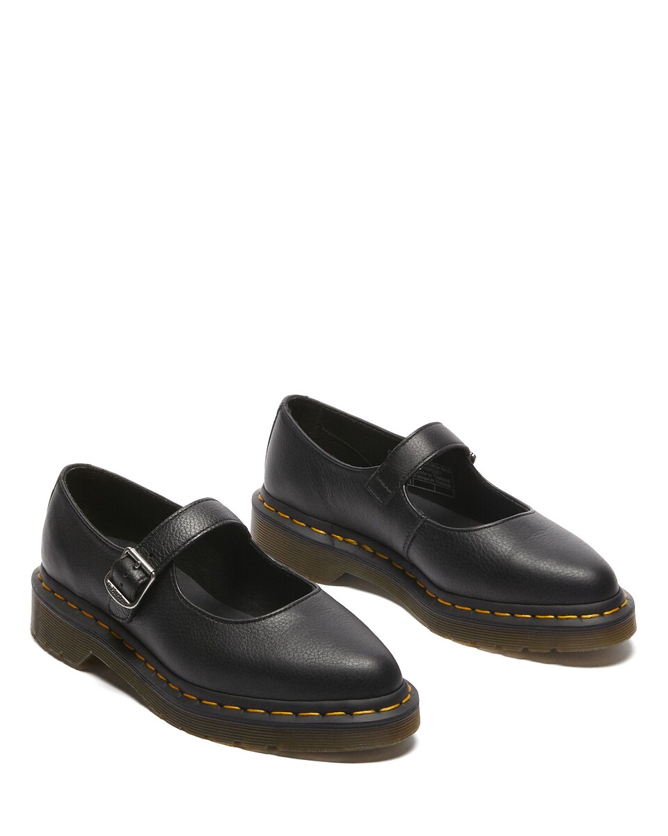 Dr. Martens Bailarinas Babies de piel Virginia, Elphie Mary Jane