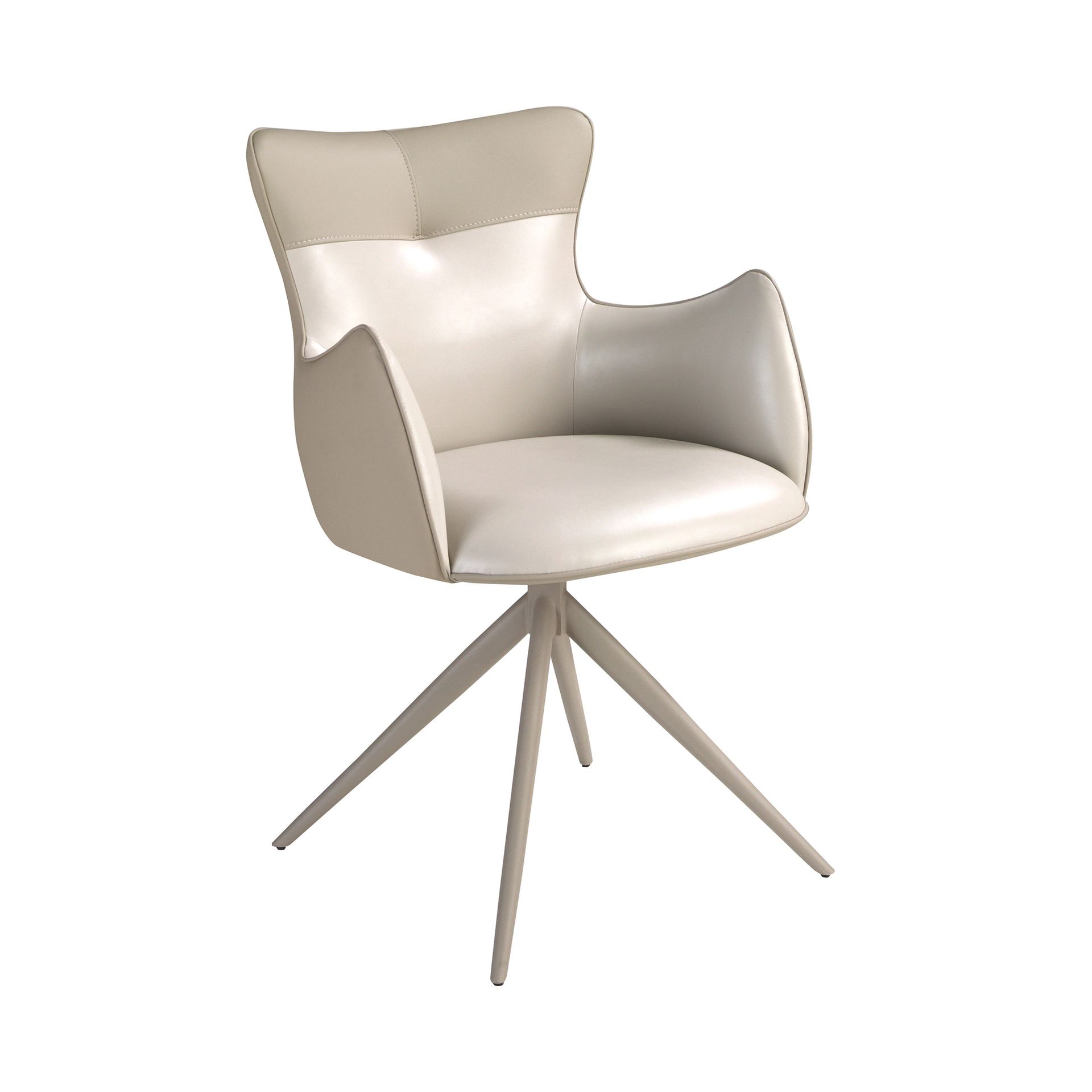 Chaise pivotante en similicuir, ANGEL CERDA