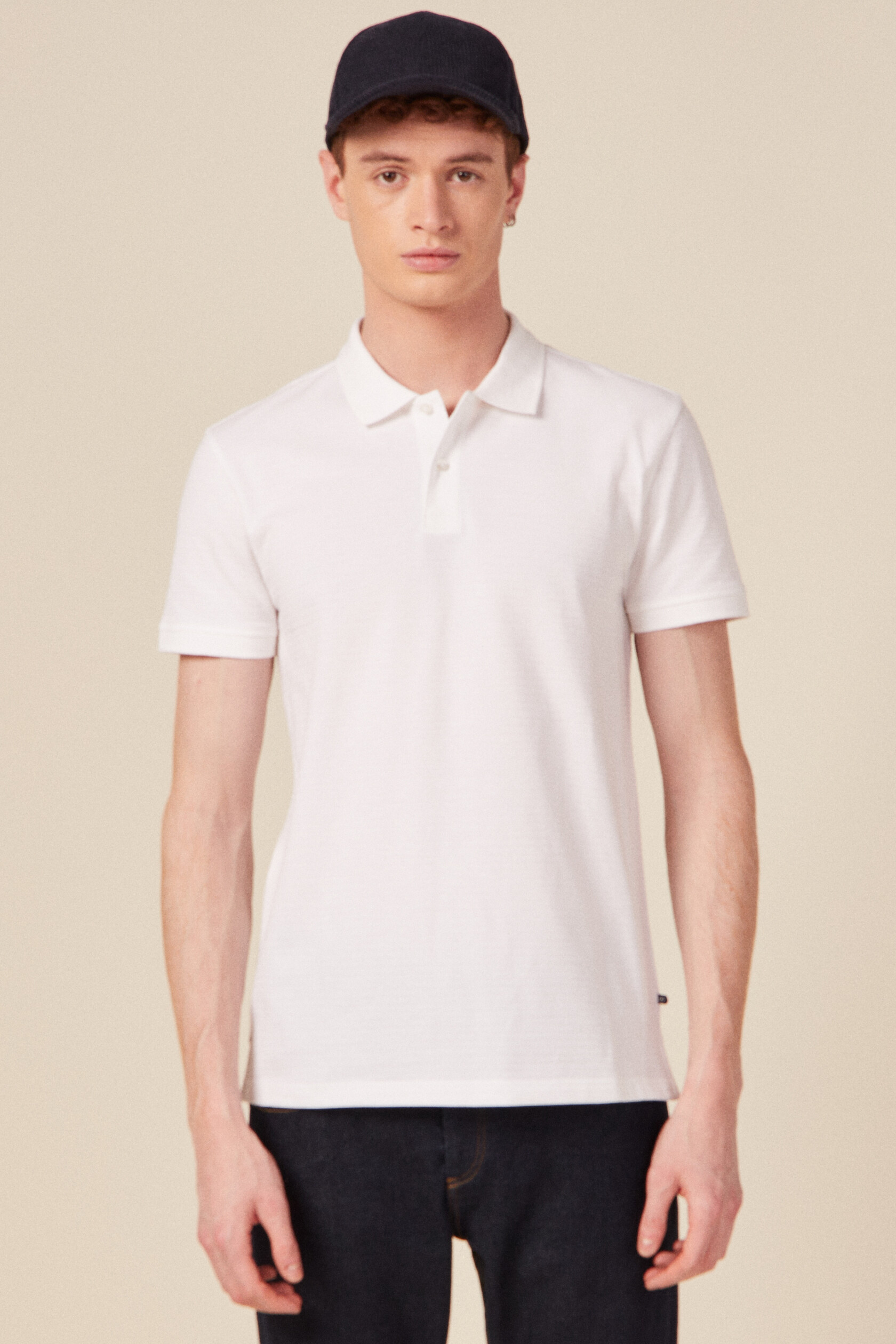 Polo eco responsable blanc Bonobo La Redoute