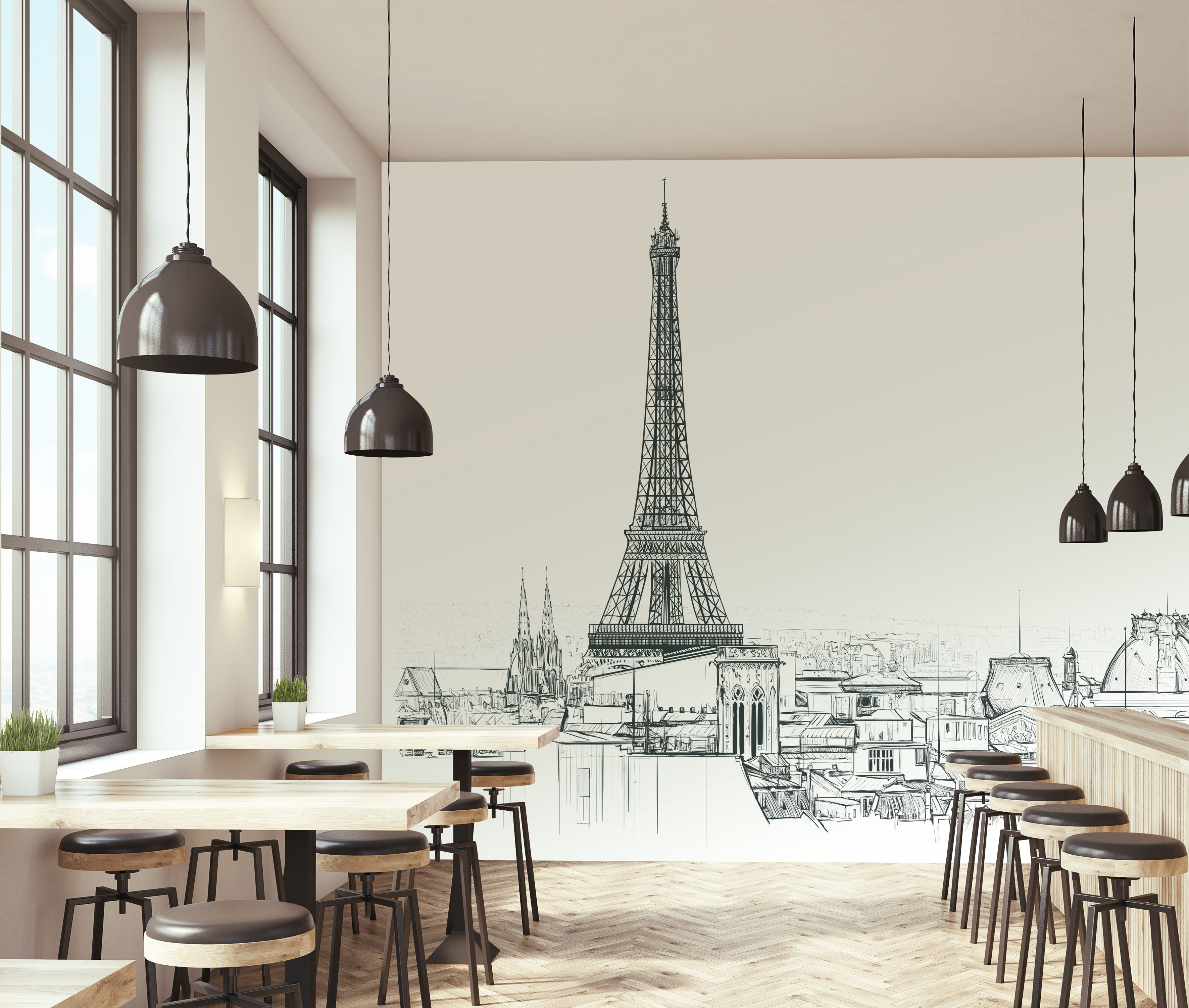 Papier peint panoramique PANAME, LE PAPIERS DE NINON
