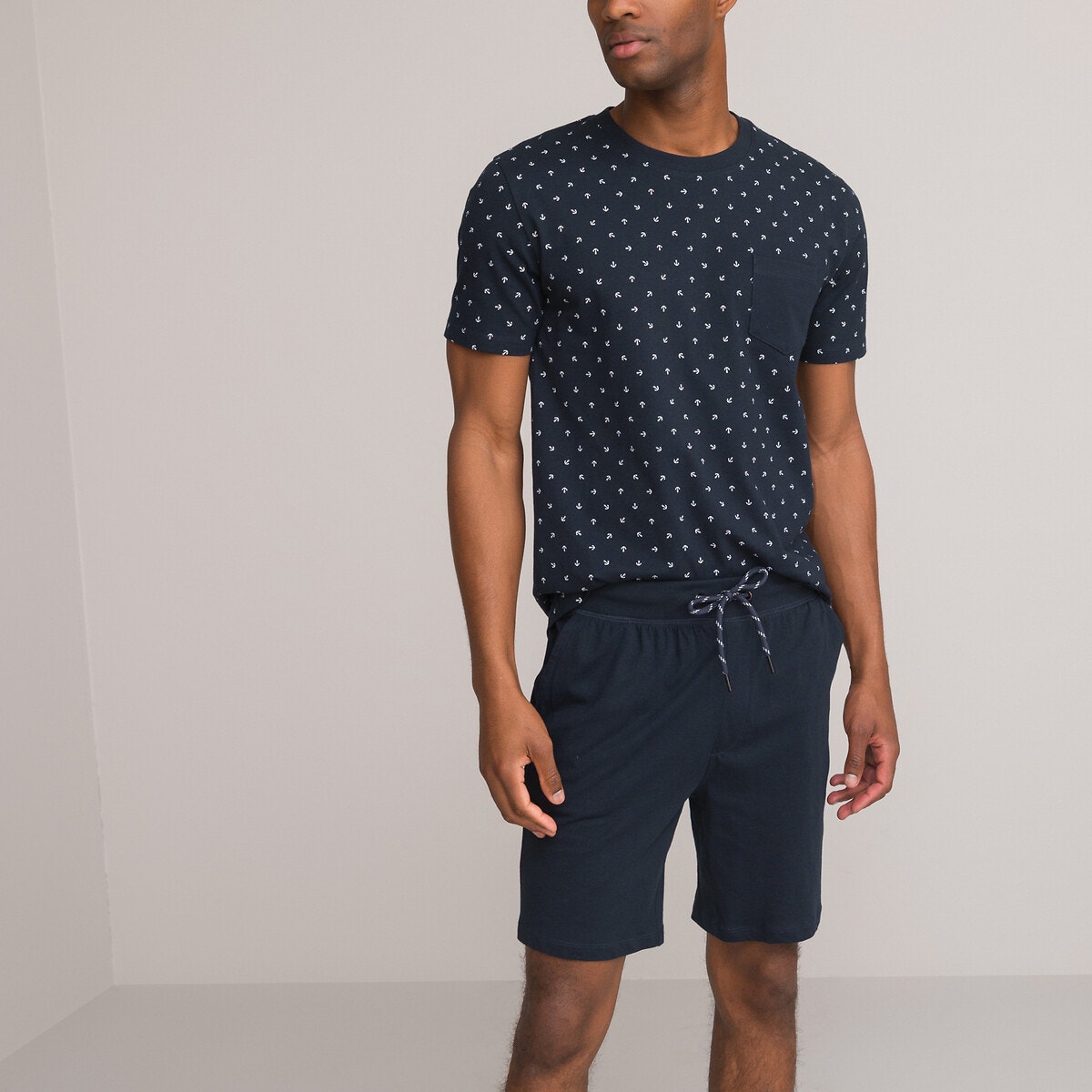 Short pyjama hotsell homme coton