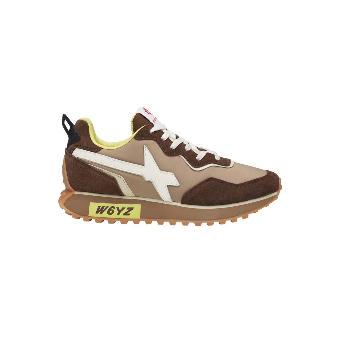 Basket daim marron femme La Redoute