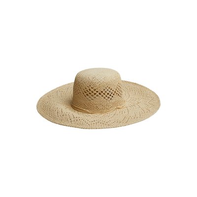 Capeline hoed in stro ESPRIT