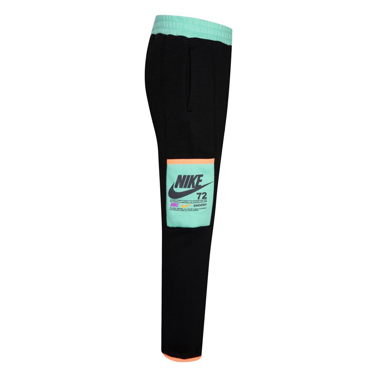 Cotton mix joggers with reflective logos black Nike La Redoute