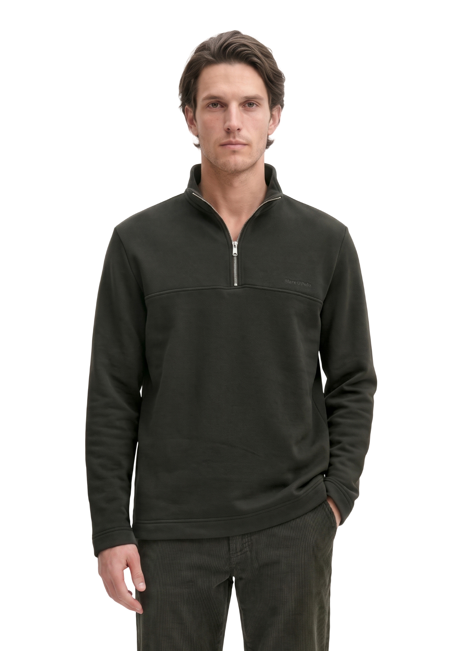 Sweat à capuche coupe classique en pur coton biologique, MARC O'POLO