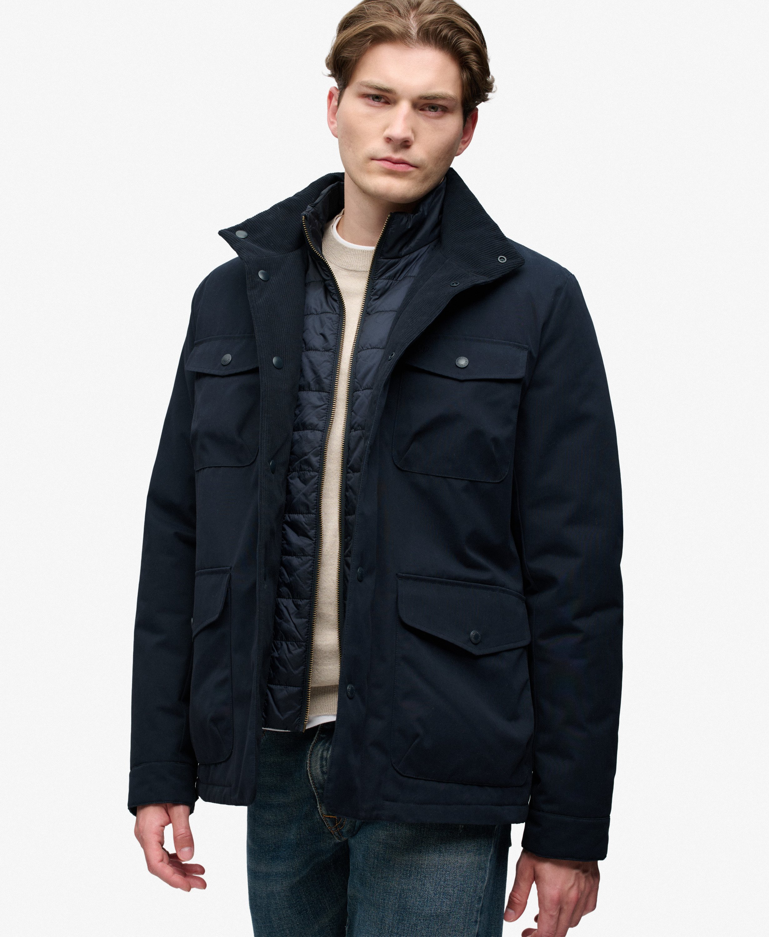 Veste Burford 2-en-1 coupe décontractée, SUPERDRY