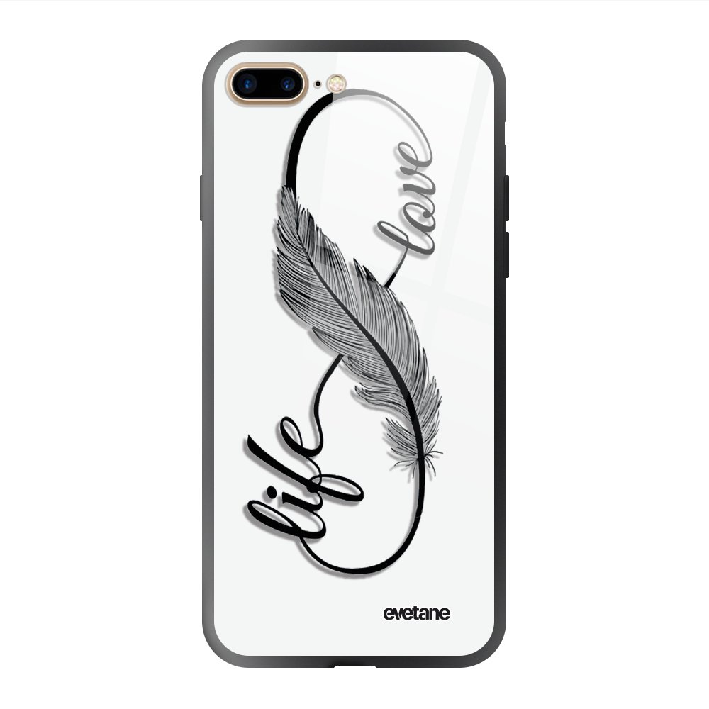 Coque soft touch glossy iPhone 7 Plus/ 8 Plus, EVETANE
