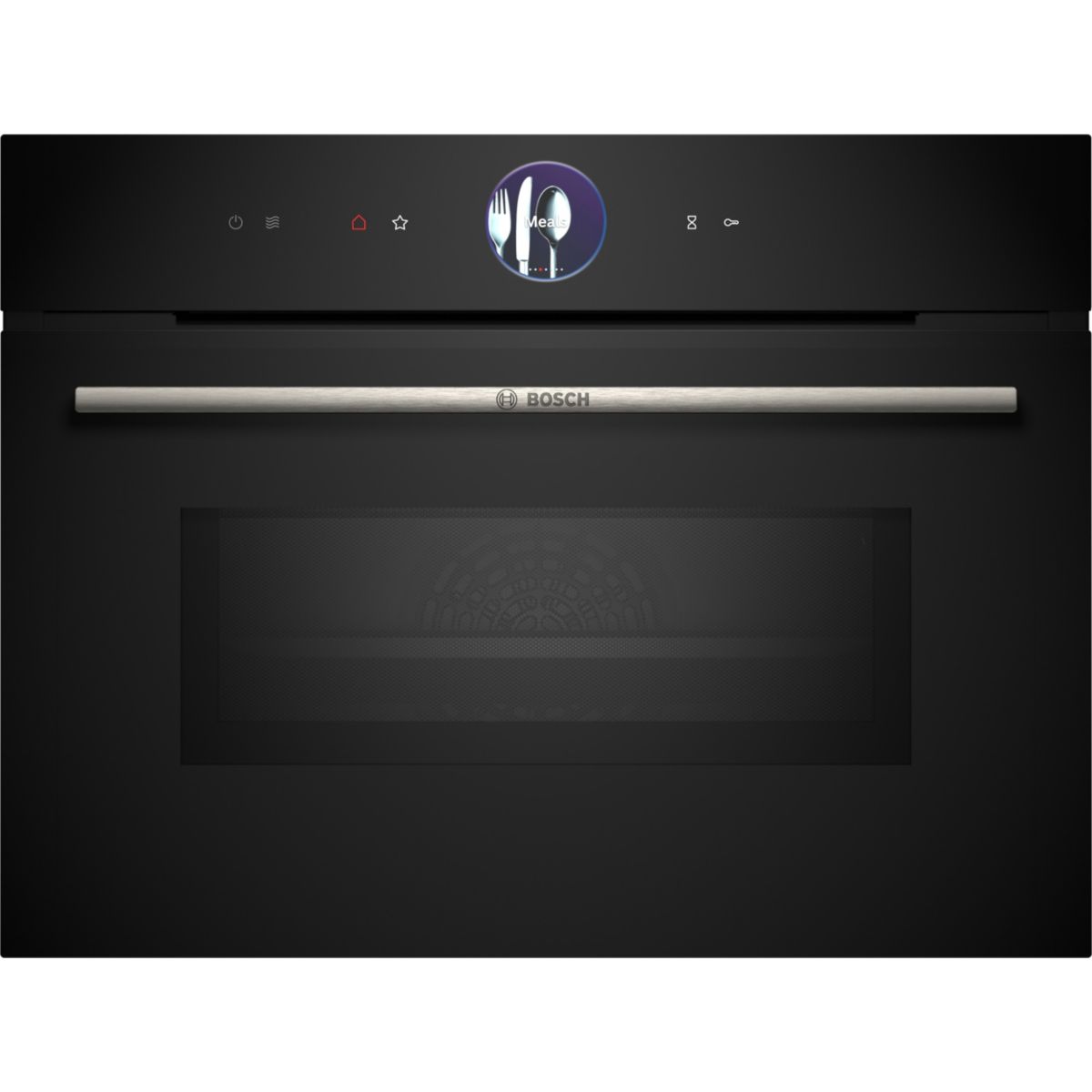 Four micro onde combiné CMG7761B1 - Combiné micro-ondes - Pyrolyse - Porte froide - série 8 - Air Fry - Wifi, BOSCH