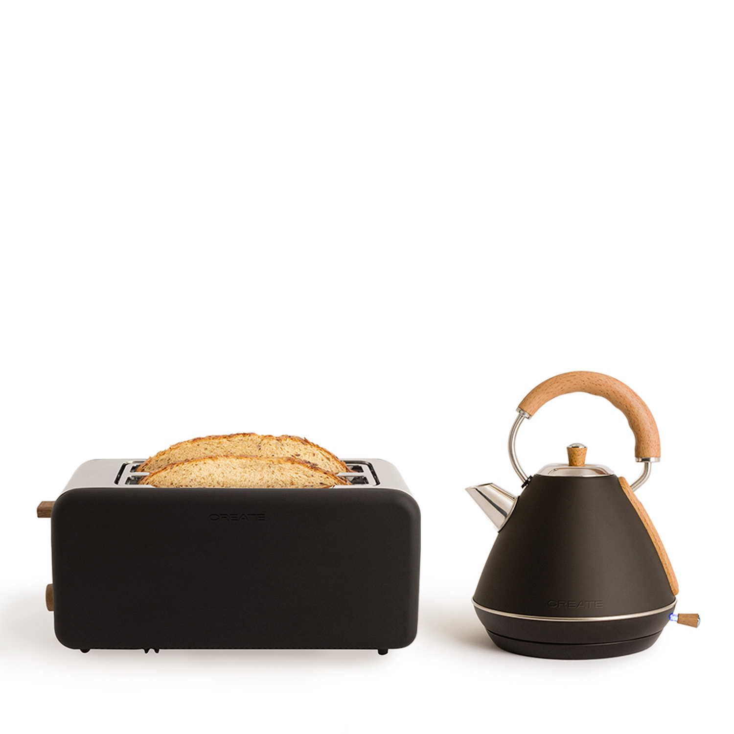 Pack grille-pain + bouilloire TOAST RETRO (grand) & KETTLE, CREATE