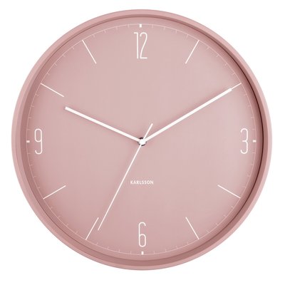 40cm Numbers & Lines Iron Wall Clock KARLSSON