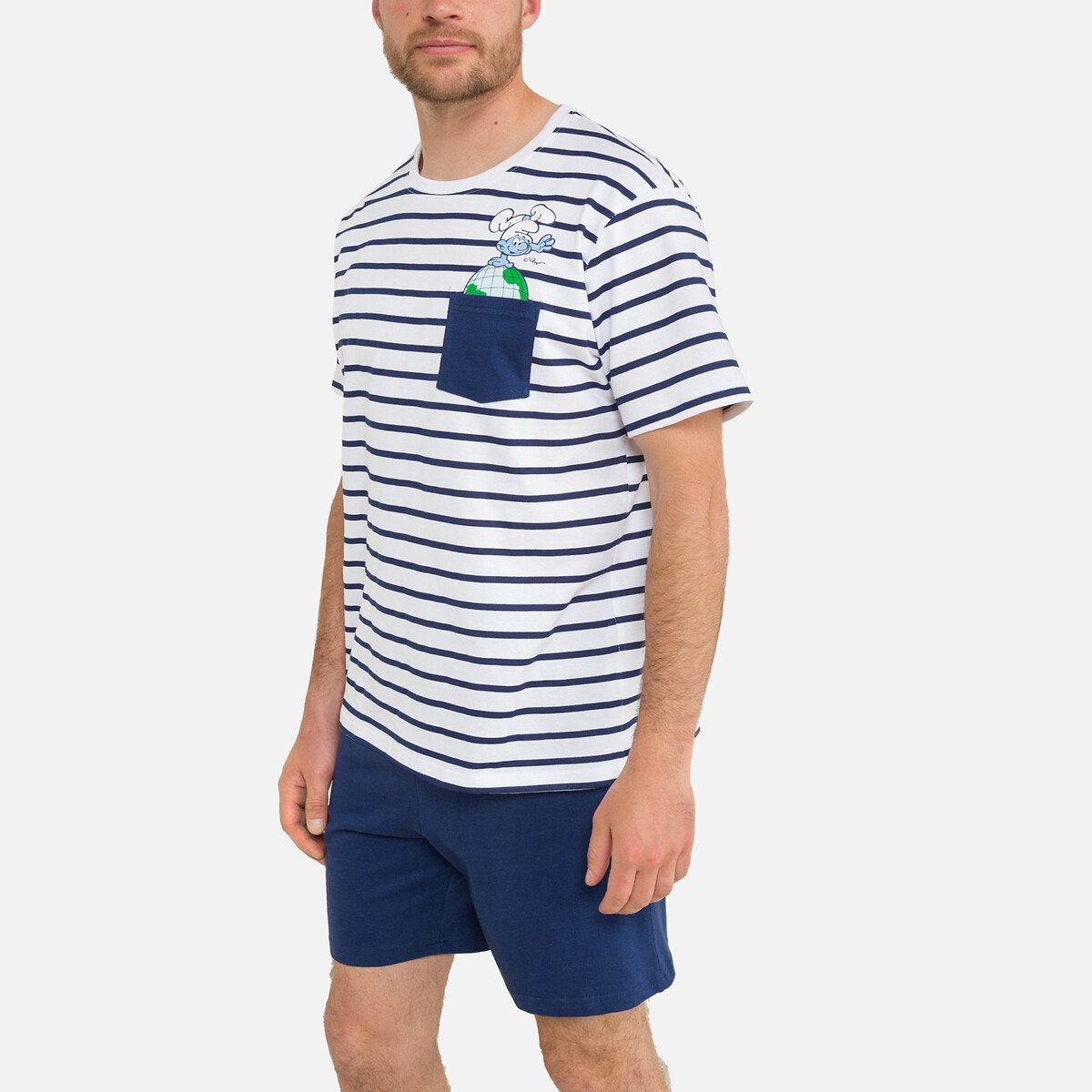 Pyjama clearance schtroumpf homme