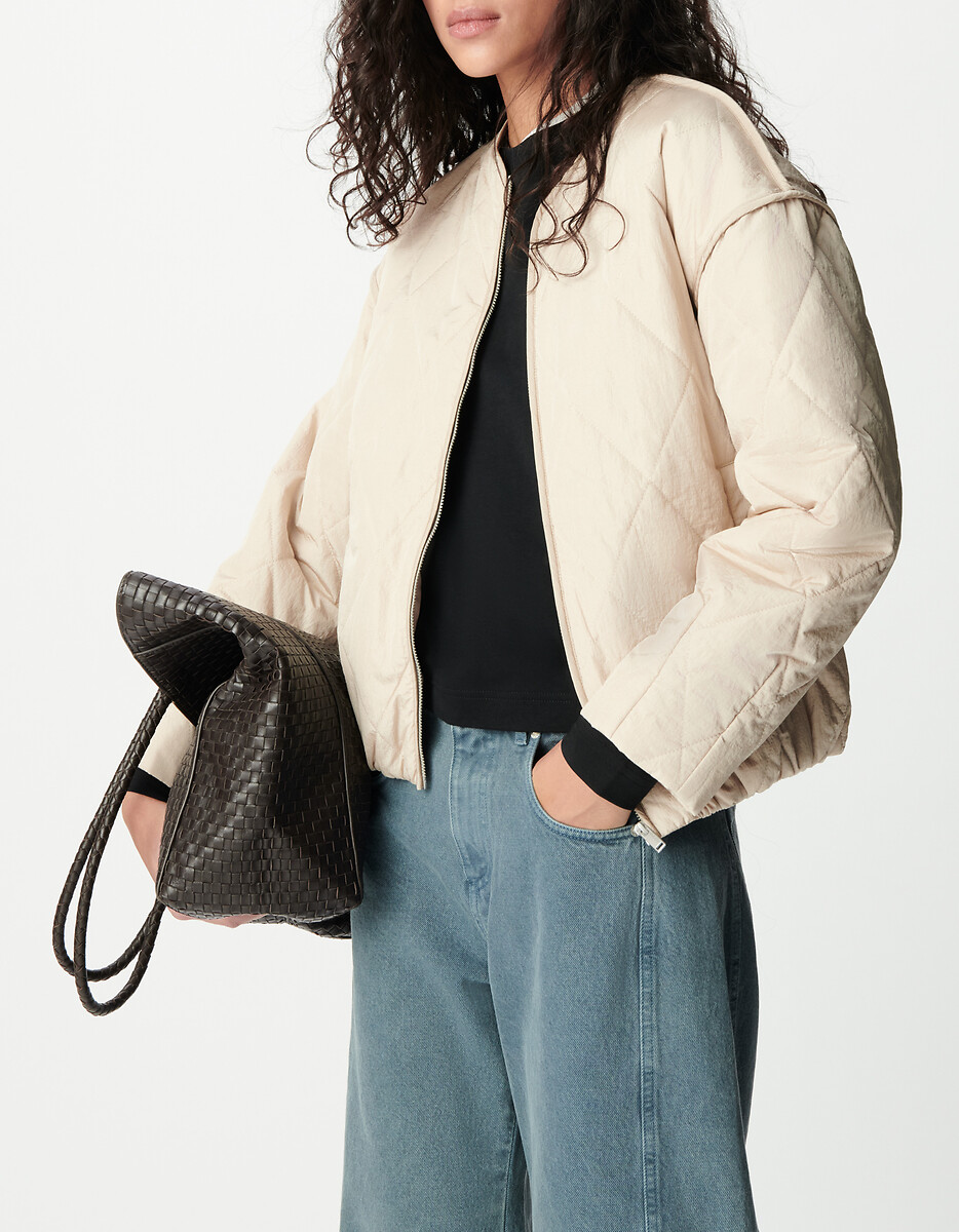 Blouson court fermeture zippée, mi-saison, IKKS